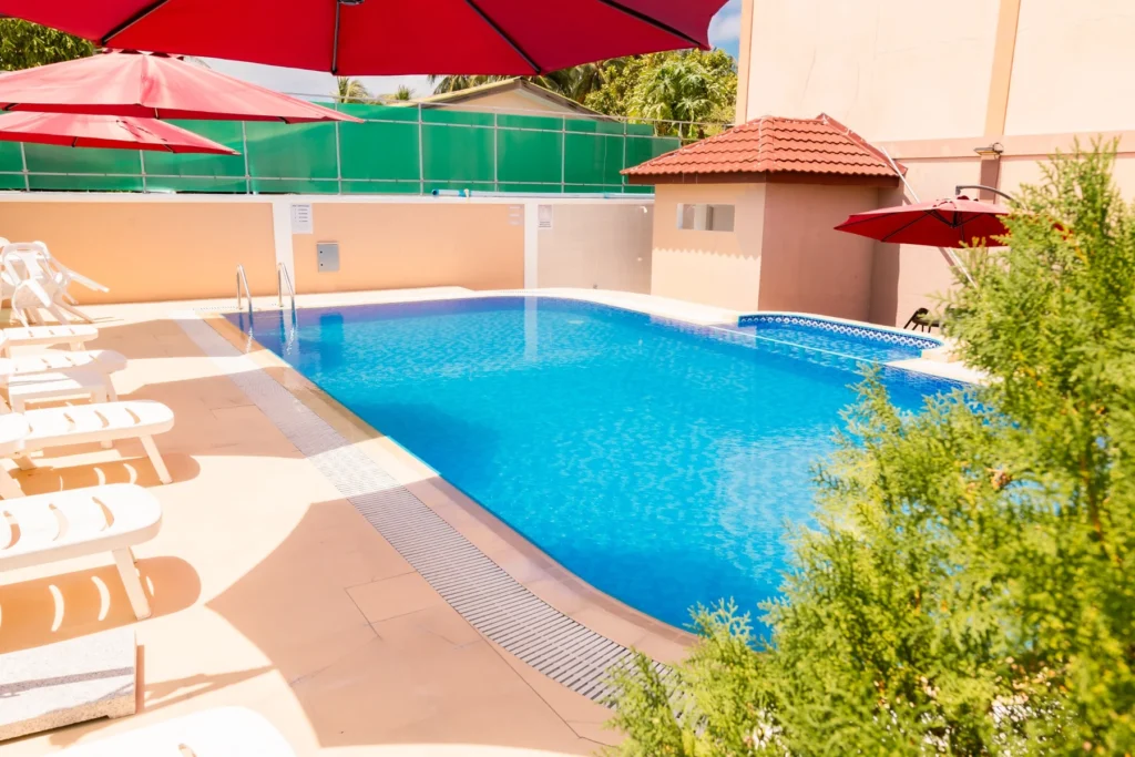 Swimming pool at Abuharee Grand
